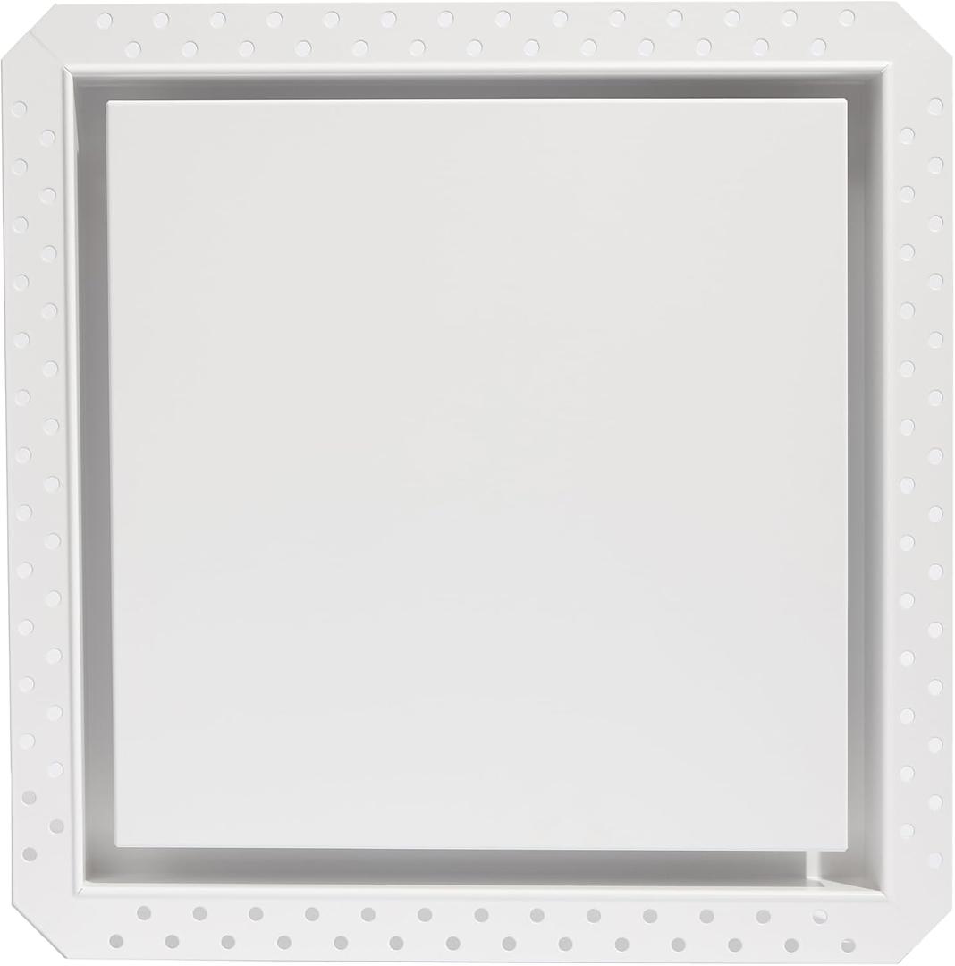 Flush Exhaust Mount [Luxe] - 14"x14" - Satin White