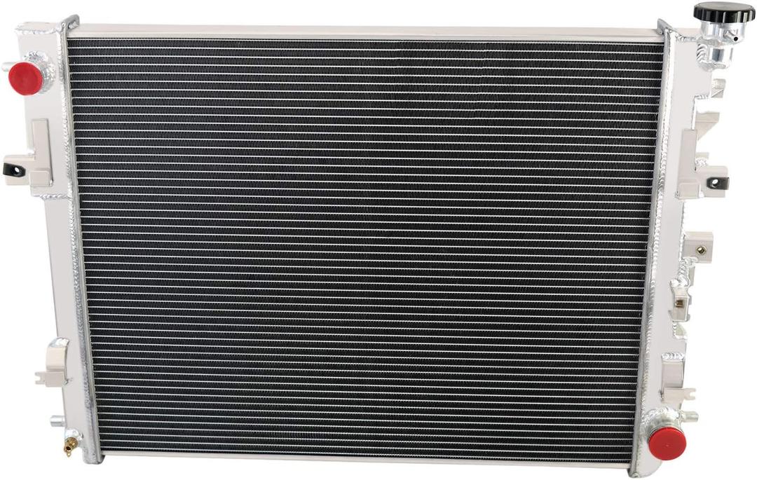 ALLOYWORKS 3 Row Aluminum Radiator Fits For 2009-2018 Dodge Ram 1500 2500 3500 Pickup 3.7L 4.7L 5.7L V6 V8