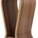 Headphone Stand Wood, Headset Stand for Desk, Walnut Gaming Headphone Holder Compatible for Sennheiser, Bose, Beats, Razer, AKG, Airpod Max, HyperX, Sony PS4 et.