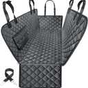 URPOWER Dog Car Seat Cover for Pets 100% Waterproof Seat Cover Hammock 600D Heavy Duty Scratch Proof Nonslip Durable Soft Back Seat Covers for Cars Trucks and SUVs