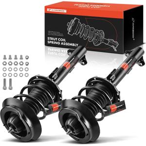 A-Premium Front Pair (2) Complete Strut and Coil Spring Assembly Compatible with Mercedes-Benz W203 Series C230 2002-2005, C240 2001-2005, C280 2006-2007, C320 2001-2005, C350 2006-2007, RWD A-Premium Front Pair (2) Complete Strut and Coil Spring Assembly Compatible with Mercedes-Benz W203 Series C230 2002-2005, C240 2001-2005, C280 2006-2007, C320 2001-2005, C350 2006-2007, RWD