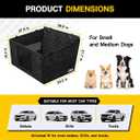 Small and Medium Dog Car Seat, Back Seat Extender for Dogs Pet Bed for Car, Dog Hammock, Rear Seat Pet for Dogs