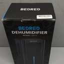 Dehumidifier,95OZ Dehumidifier for Home 1000 Sq.Ft - Quiet with Auto Shut Off & Relaxing 7 Color Ambient Light, Ideal for Livingroom, Bedroom, Basement(Black)