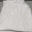 BYDOLL Table Cloth Round 60 Inch Tablecloth Fits Max50 Inch Diameter Top,White Washable Outdoor Winkle and Stain Resistant Spillproof Polyester Tablecloths for Round Tables Party Cover