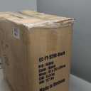 BestOffice Drafting Chair Ergonomic Tall Office Chair Standing Desk Chair with Flip Up Arms Foot Rest Back Support Adjustable Height Mesh Drafting Stool, Black (24L*25W*53H)