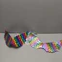 2 Pcs Rainbow Unicorn Wings for Kids Princess Rainbow Wings Angel Wings Costume Accessories Birthday Carnival Cosplay Party