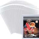 Top Loader Sleeves 100 Pack, Penny Sleeves for Top Loaders Trading Card Ultra Protection for Pro Collector (100Pack)