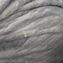 Pharmedoc Replacement Pregnancy Pillow Cover for U Shape Body Pillow with Removable Extension Jersey Cover, Gray Only
