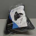 Premium Boot & Shoe Covers Disposable Booties - 100 Pack - Durable, Non-Slip, Non-Toxic, Water Resistant, Recyclable Protectors for Indoor & Outdoor - Large Size Fits Most Shoes (Black)