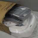 HBTower Potty Training Seat with Step Stool Ladder for Toddlers, Adjustable Kids Toilet Seat with Splash Guard, Anti-Slip Pads & Safety Handles, Comfortable Potty Chair for Boys & Girls (Grey)