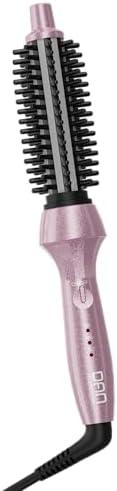 DAN Curling Iron Brush,Curling Brush,Heated Curling Brush,Curling Brush for Short Hair,Heated Round Brush,Small Brush Curling Iron,Curling Hair Brush