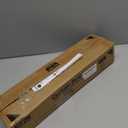 YaFex Heavy Duty Curtain Rods 32-60 Inch, 1 Inch Adjustable Black Curtain Rod for Windows,Short Window Treatment Rods with Aluminium Finials, Easy Installation