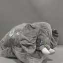 Ryttir 24 Inch Fuzzy Large Elephant Stuffed Animal, Soft Stuffed Elephants Plush Toy Cuddly Bedroom, Funny Valentine Elephant Gifts for Women Girls Boys