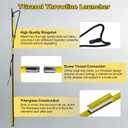 Slingshot Arborist Throwline Rope Launcher, High-Accuracy & Effort-Saving Rope Slingshot for Tree Work & Line Placement