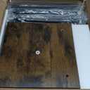 Plant Stand Indoor with Grow Light, 5-Tiered Tall Plant Stand Indoor, Metal Plant Shelf with Hanging Basket Hook and Adjustable Light, Ideal for Living Room, Garden, Patio (Black Brown)