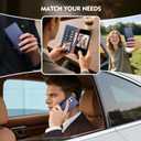 Compatible with Samsung Galaxy S26 Plus Case Wallet with Card Holder [4 Card Slot] Women Men,RFID Blocking PU Leather Phone Case Flip Protector Cover Credit Card Slot Kickstand,Dark Blue