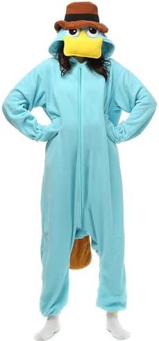 LABULA Slim Fit Unisex Adult Onesie Animal Pajamas Halloween Cosplay Sleepwear, M