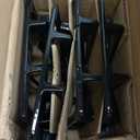 W10447925 Stove Grates Replacement for Whirlpool Stove Parts 8.8 x 8.3 Inches Gas Burner Grate for Maytag Amana Inglis Kirkland Kenmore Range Cooktop Parts Gas Stove Top Range Burner Rack Sets 4 Pcs