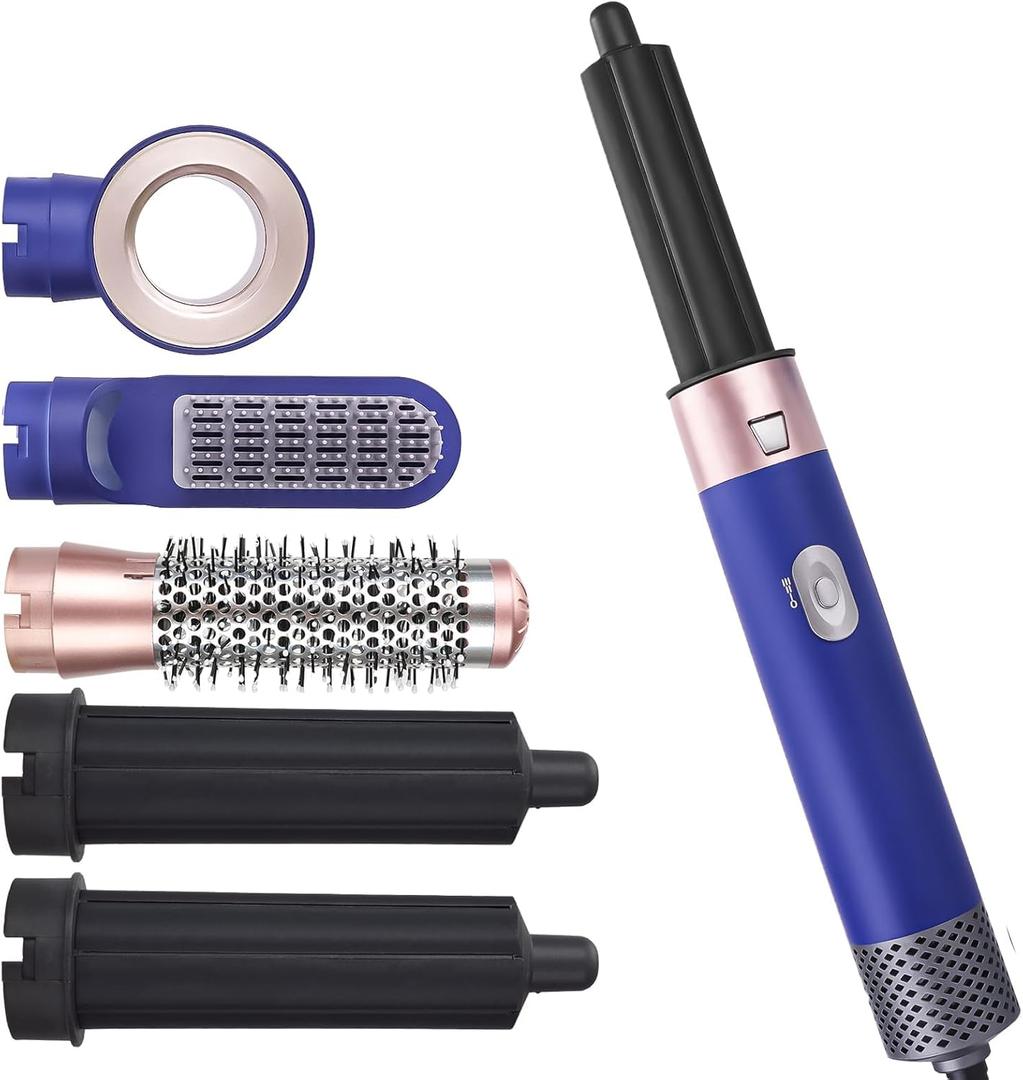 5 in 1Hair Straightening & Curling, Auto-Off, Dual Voltage, Swivel Cord, Travel-Friendly, Easy to Use