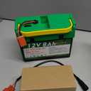 12V 8Ah Li-ion Rechargeable Battery for TOBBl Tractor Child Kids Ride On Car Compatible with Tractor w/Trailer