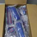 22PCS Full Set Exterior Decoration Trim Kit Fit for 2018-2026 Jeep Wrangler JL JLU 2/4 Doors, Door Hood Engine Hinge Covers Door Handle Side Vent Tailgate Window Hinge Cover (Blue)