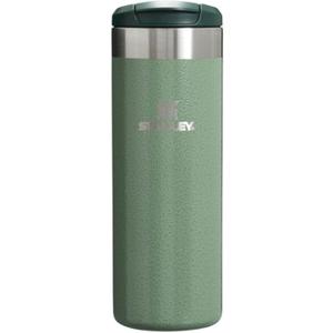 Stanley AeroLight Transit Bottle 16 oz | Locking Drink Through Lid | Leak Resistant Water Bottle or Coffee Travel Mug | Lightweight Insulated Stainless Steel | BPA-Free | Hammertone Green (16 Ounces)