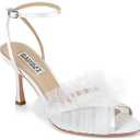 Badgley Mischka Women's Aisha Peep Toe Stiletto Heels