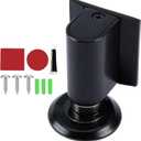 Magnetic Doors Stoppers for Bottom of Door, Door Wedge StopperNo Drill Invisible Doorstops for Inside Door, Heavy Duty Magnetic Doors Catch Holder to Keep Doors Open