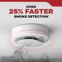 Kidde Smoke Detector, 10-Year Battery Powered, with LED Status Lights, 85 dB Alarm, 5-inches, 20SD10, 3 Pack