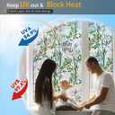 Window Privacy Film-Decorative Stained Glass Window Film Design, 23.6" x 78.7"