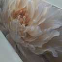 Ouzzlie Large Flower Canvas Wall Art Floral Wall Decor Light Yellow Peony Picture Art for Bedroom Living Room Office Modern Artwork Posters 29" x 59"