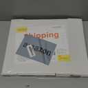 12"x9"x3" Shipping Boxes Set of 5, White Corrugated Cardboard Box Literature Mailer