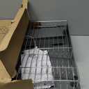 Urackify Stainless Steel Dish Drying Rack - Large Capacity Kitchen Counter Organizer with Drain Board, Utensil Holder & Detachable Cup Shelf, 304 Surgical-Grade Rust-Proof Dish Drainer, Easy Assembly