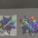 12Pcs Winter Snowflake Ornaments - 3D Large Iridescent Hanging Snowflakes Decorations, Paper Snowflake Garland with 3 Size for Winter Wonderland Frozen Christmas Party Decorations Holiday Home Indoor