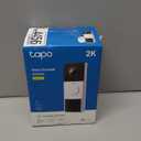 Tapo by TP-Link Smart Video Doorbell Camera Wireless with Chime, 2K with Full Color Night Vision & Spotlights, No Monthly Fee, Ring Call, 160 Ultra-Wide View, Free AI Detection, Local Storage,D210