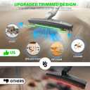 Horsehair Hardfloor Attachment for Wood and Tile Floors plus Vacuum Hose Adapter Compatible with Most Vacuum Cleaners Vacuum Attachments Accessories- Small Shop Vac Adapter - Hardwood Floor Attachment