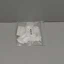 White Lace Ribbon Hair Bow Clips with Long Tail 5.5" Large Lace Alligator Barrettes Hairpins for Women Girls,Wedding Communion Bachelorette Party Dress Decor Accessories, Bridal Shower Gift