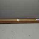 LazBlinds No Drill Zebra Blinds for Windows 46" W x 72" H, White