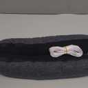 Sunolga 36" Linen Door Draft Stopper Blocks Hot and Cold Air with Removable Washable Cover for Bottom of Door, All-Season Seal for Noise, Wind, Door Sweep for Gaps Up to 3", Home Essentials, Black