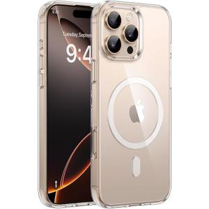 Miracase Magnetic for iPhone 15 Pro Max Case, 6.9 inch, Slim, Clear