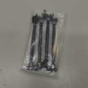Antrader M4 Turnbuckle Jaw and Jaw Turnbuckle,Stainless Steel Turnbuckles for ables Wire Rope Tensioner,Black,4Pcs