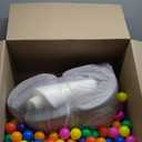Foam Ball Pit, 35.4"x 11.8" Ball Pits for Toddlers, Soft Round Kiddie Baby Playpen Ball Pool for Kids, Ideal Gift for Babies Indoor and Outdoor Game, Grey, (Balls not Included)