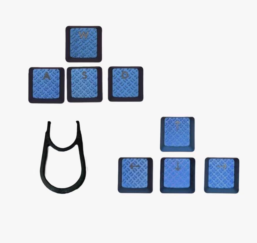 LZYDD Backlit KeyCap for Logitech G915TKL G915 G913 G815 G813 Keyboard keycaps, Arrow W A S D (8PCS Light Blue Arrows with WASD)