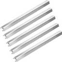 Hisencn Heat Plates - for Charbroil Performance 5 Burner Gas Grill 463448021, 463450022, 463451022, 463455021, 463449021, Grill Replacement Parts, G325-0002-W1 Heat Plates, Stainless Steel, 15.55"