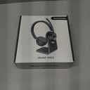 (Upgraded Version) Wireless Headset, Bluetooth Headset with Noise Cancelling Microphone, Best Headphones with Mic Mute & USB Dongle for PC/Computer/Laptop/Cell Phones/Remote Work/Call Center (Black)