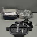 Electric Lunch Box, Heated Lunch Box for Adults with 2 Stainless Steel Container