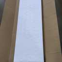 Room Divider Wood Screen Wood Mesh Woven Design Room Divider Folding Portable Partition Screen for Home Office (4 Panel, White)