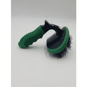 WOIWO 1 PCS Car T-Shaped Tire Brush Short Handle Arc Tire Brush Cleaning Brush Car Washing Tool Tire Brush
