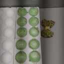 13 Pcs 3.15'' Hanging Glass Candle Holder with Burlap Leaf Ribbon, Glass Orbs Air Plants Tea Light Candle Holders, Globe Plant Terrariums for Decor Indoor Outdoor Garden DIY (Green)