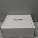 Rollda Cowgirl Boots Cowboy Boots for Women Square Toe Mid Calf Western Boots Ladies Fashion Boots with Chunky Heel (7.5, Brown)